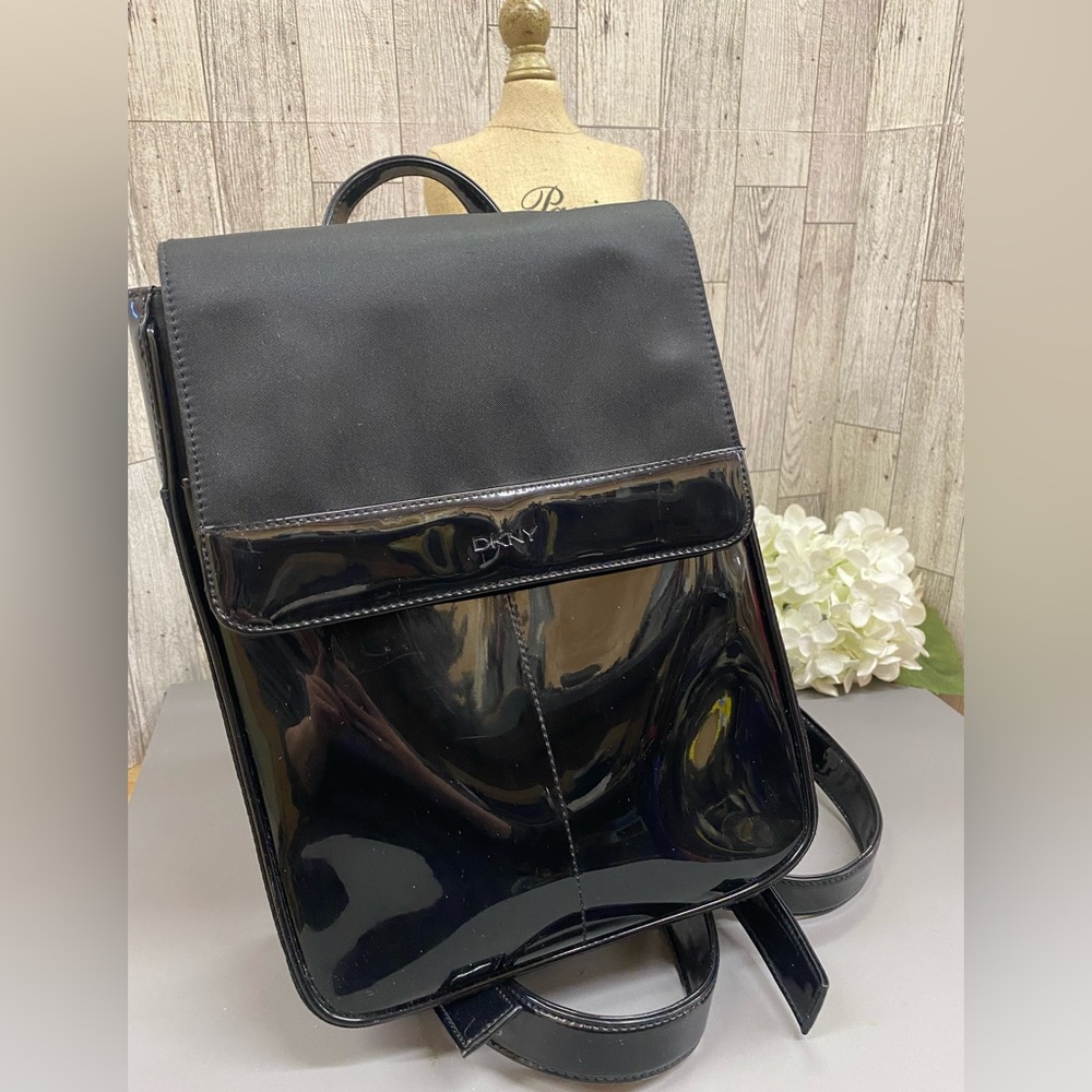 DKNY Black Backpack